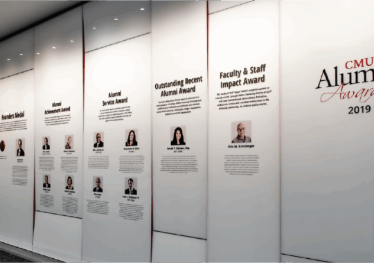 Carnegie Mellon – Wall of Distinction