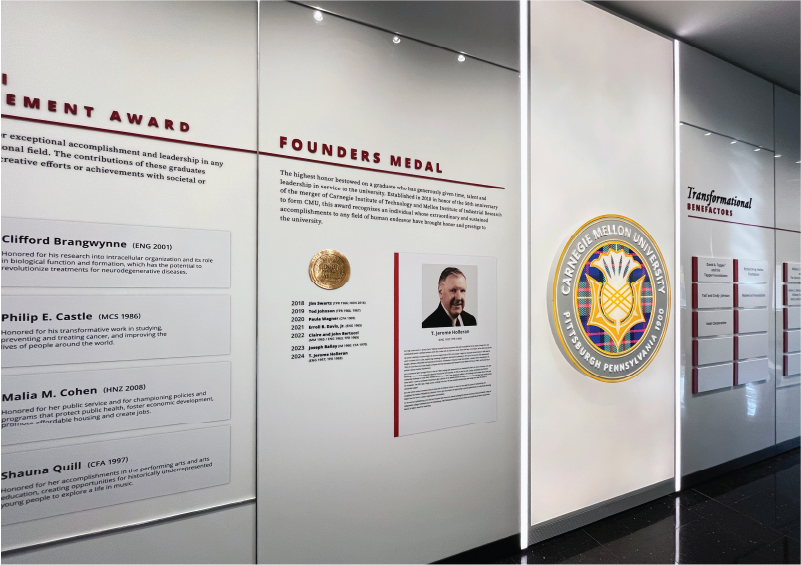 Carnegie Mellon – Wall of Distinction